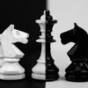 schaakstukken als tegenstanders of bondgenoten